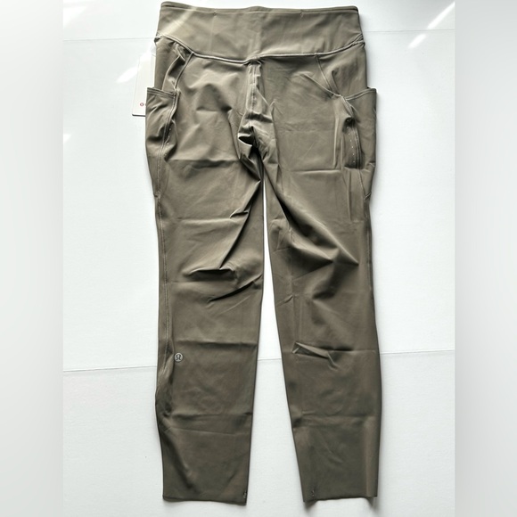 🍂NWT Lululemon Nulux 25” Run Tight. Color: Carbon Dust. Size: 12 - Picture 3 of 14